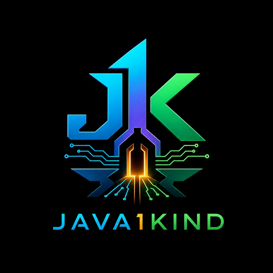 JAVA1KIND illuminated logo